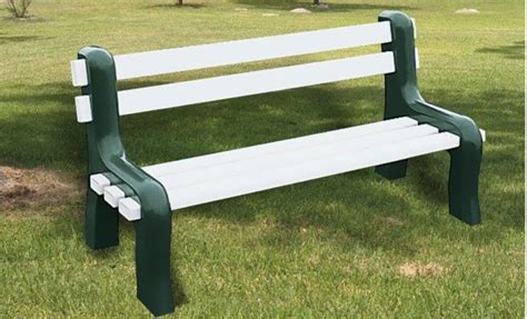 plastic bench ends|molded plastic bench.